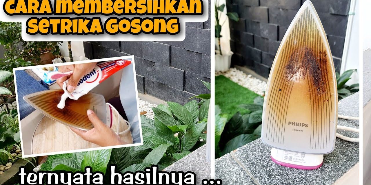 Setrika Bersih, Panas Maksimal! Solusi Untuk Setrika Yang Kotor
