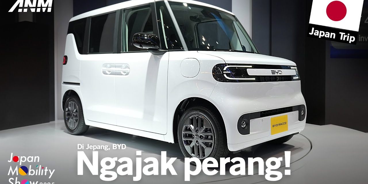 BYD Racco Muncul Di Jepang Siap Ramaikan Pasar Kei Car Listrik