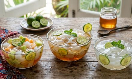 Resep Minuman Lebaran: Es Kolang Kaling Jeruk Nipis Segar