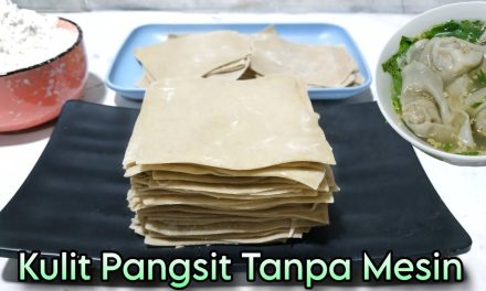 Cara Mudah Membuat Kulit Pangsit Kenyal Tidak Mudah Robek