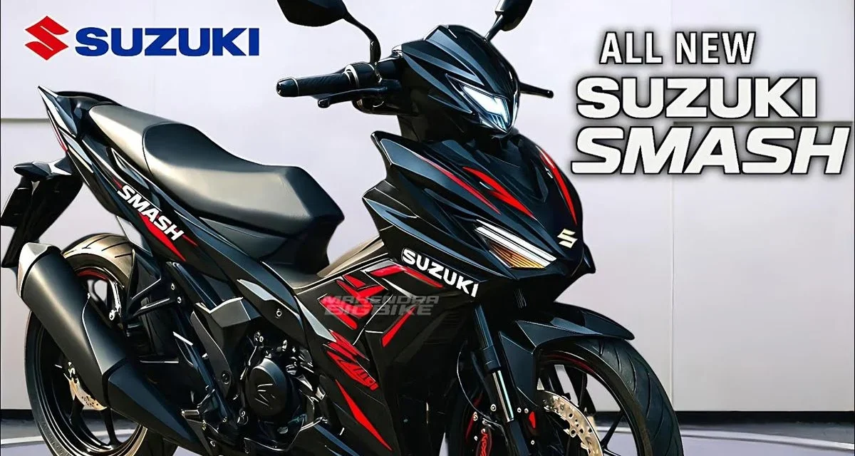 Motor Legendaris! Suzuki Smash 115 Plus ABS Kini Lebih Canggih