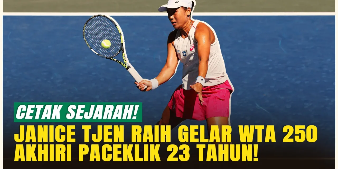 Perjalanan Kilat Janice Tjen, Kibarkan Merah Putih Di Level Dunia