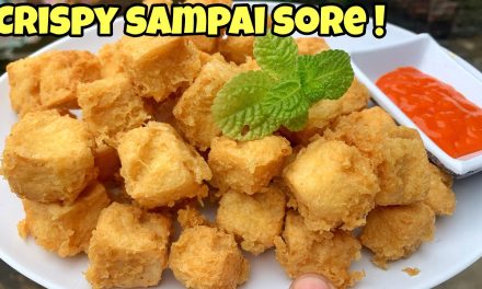 Tahu Kriuk Dengan Kremesan Sempurna, Renyah Tahan Lama