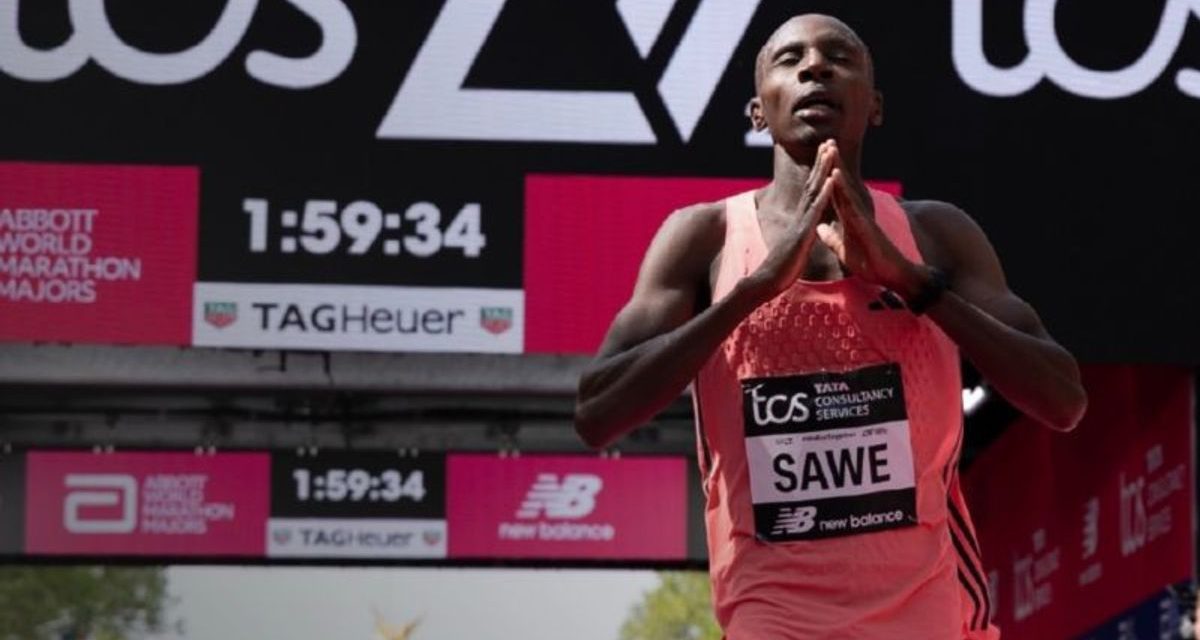 Sejarah Tercipta, Sebastian Sawe Finis Marathon Di Bawah 2 Jam