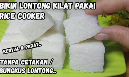Solusi Cepat: Membuat Lontong Dari Nasi Lembek Tanpa Ribet