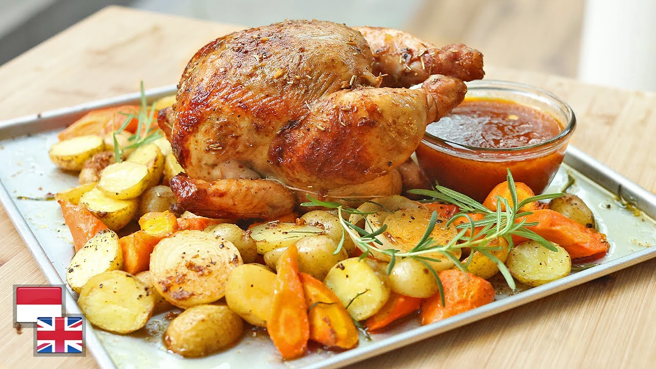 Ayam Panggang Oven Utuh