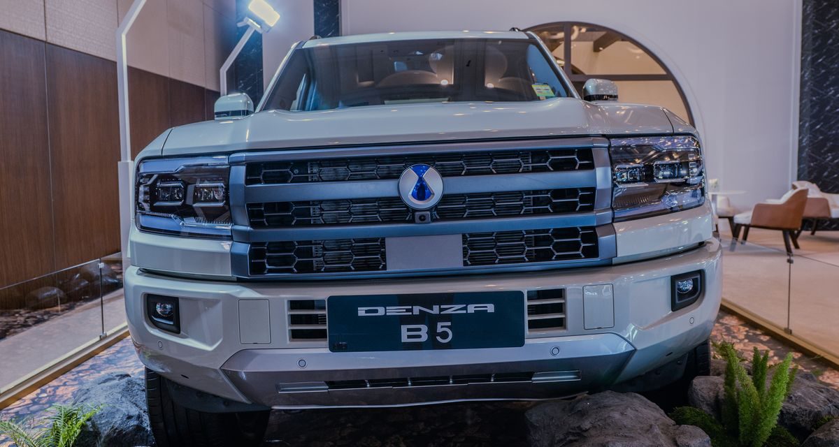 Desain Eksterior Denza B5: Maskulin, Modern Dan Premium