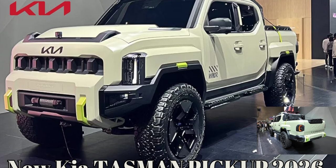 Pickup Masa Depan! Kia Tasman 2026 Tampil Berani Dan Berkelas